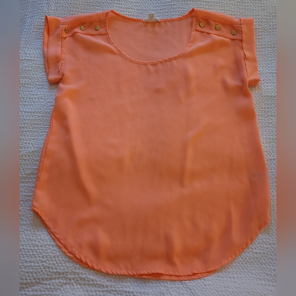 Crop sleeve blouse